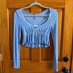 NWT Urban Outfitters Out From Under Sweet Dreams Flyaway Top Size Small